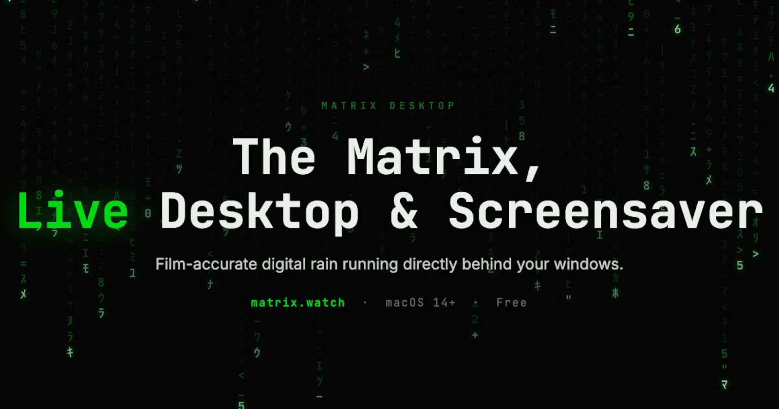 Matrix Desktop screenshot 1