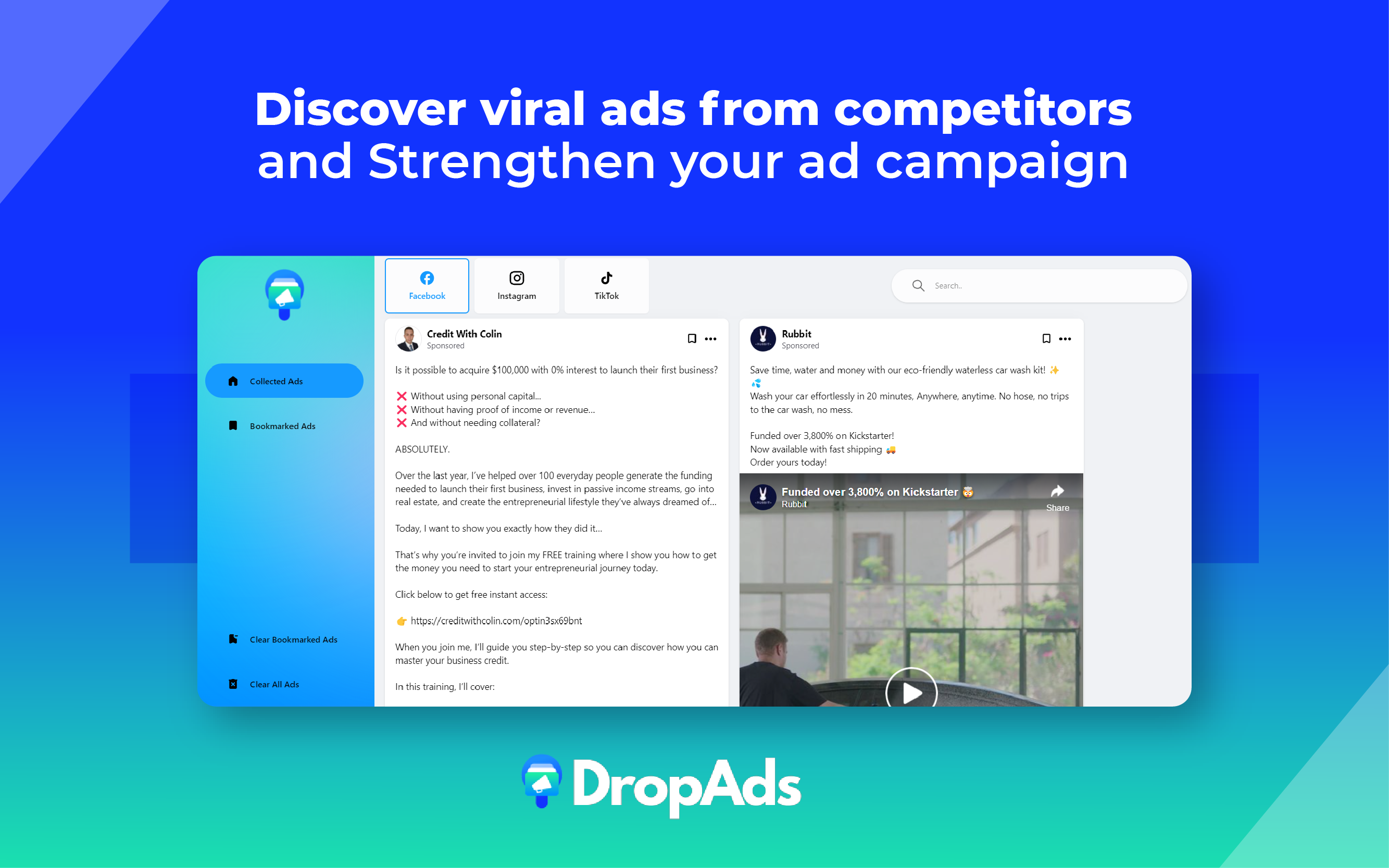 Dropads - Ad Finder & Adspy Tool media 5