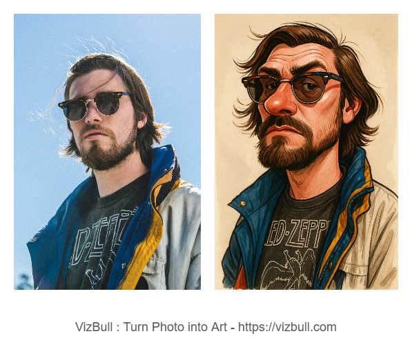 Turn Photos into Caricatures - Vizbull gallery image