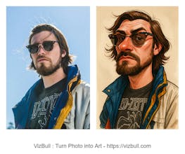Turn Photos into Caricatures - Vizbull gallery image