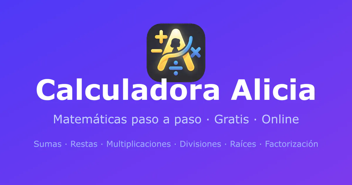 Calculadora Alicia gallery image