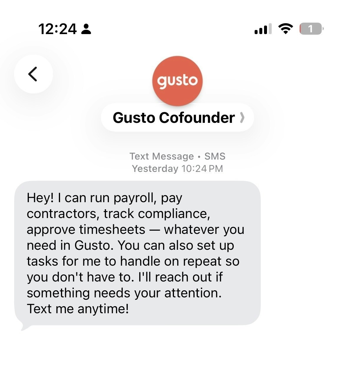 Gusto Cofounder gallery image