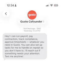 Gusto Cofounder gallery image