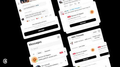 Live Chats on Threads gallery image