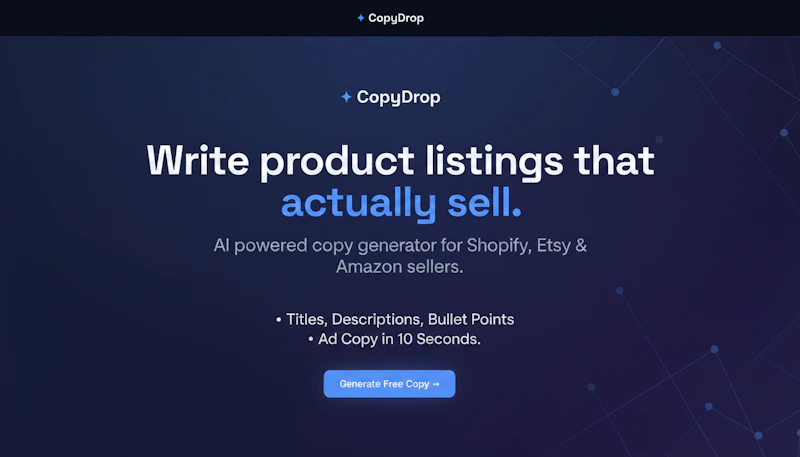 CopyDrop screenshot 2