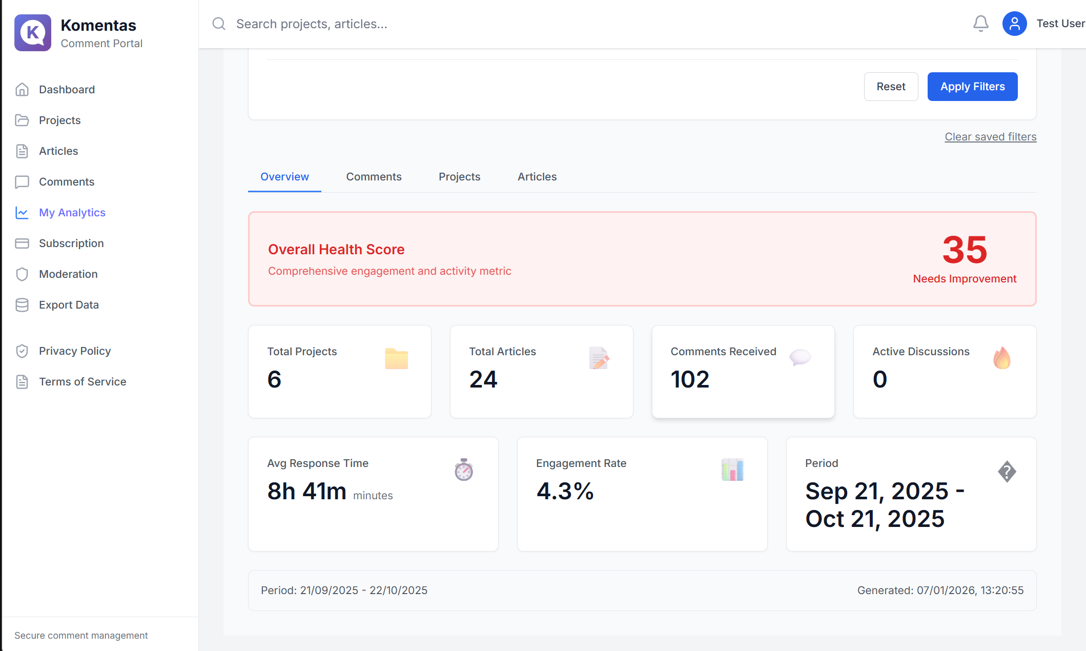 Komentas gallery image