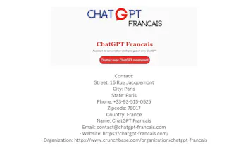 ChatGPT Français - ChatGPT-Francais.com gallery image