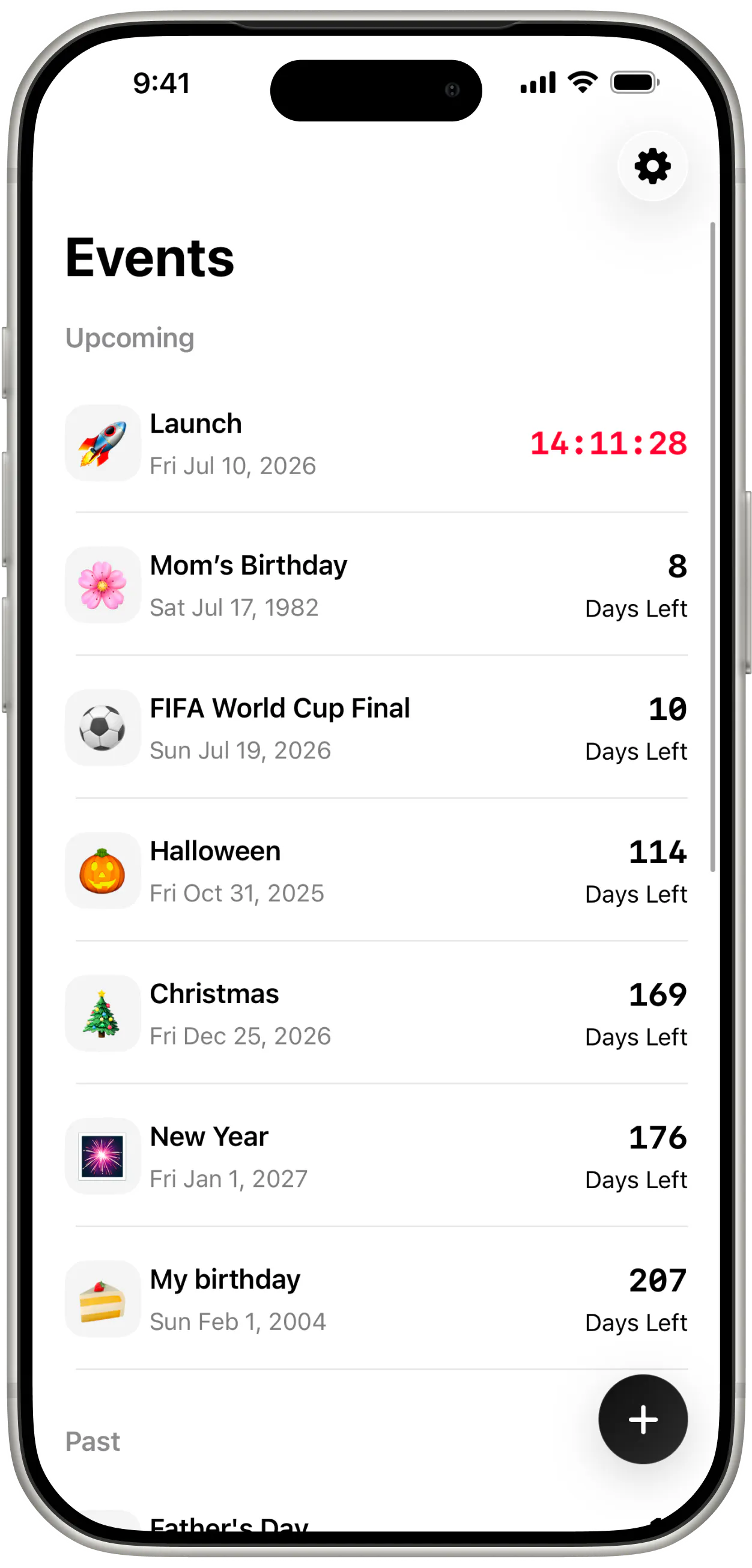Day Grid - Countdown Widget gallery image