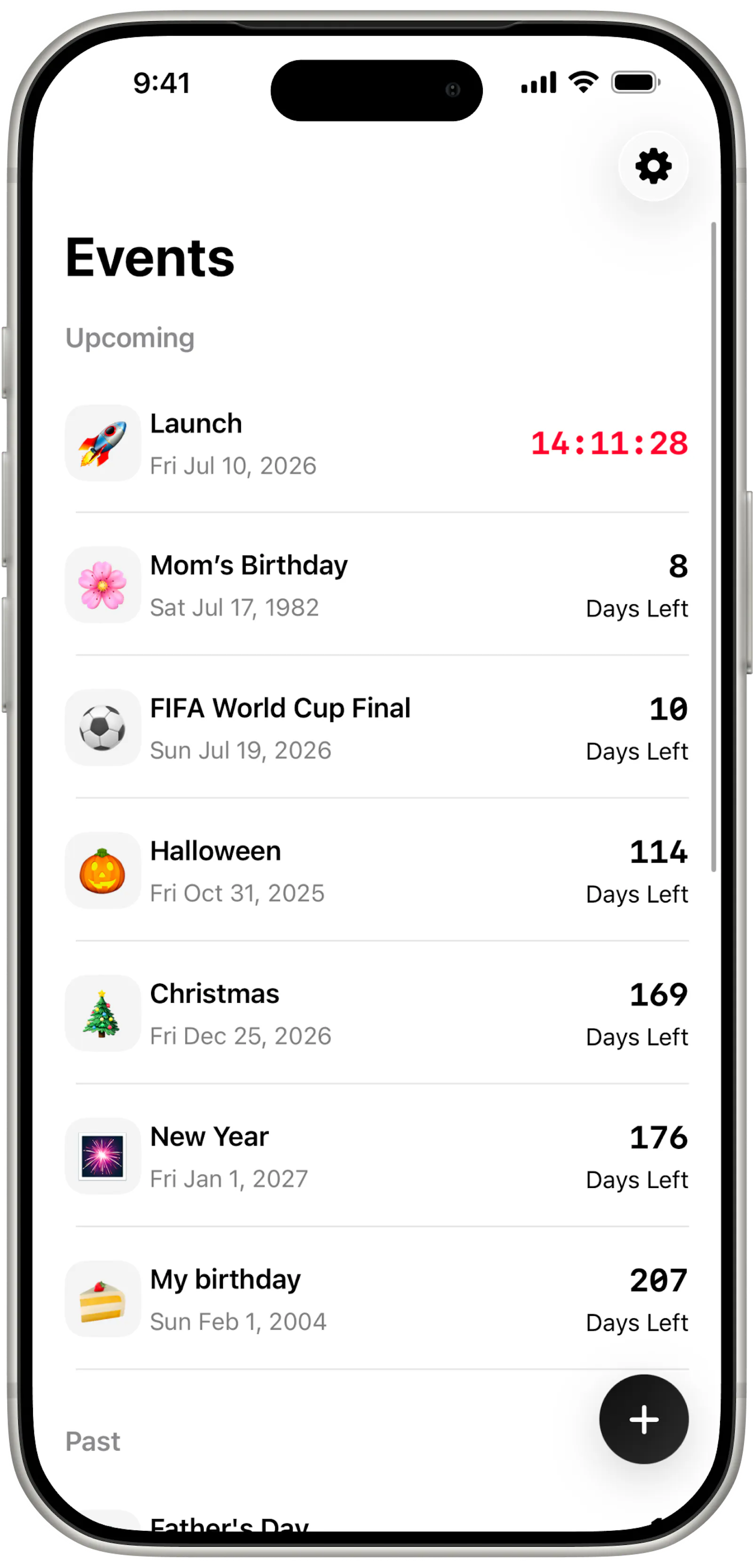 Day Grid - Countdown Widget screenshot 2