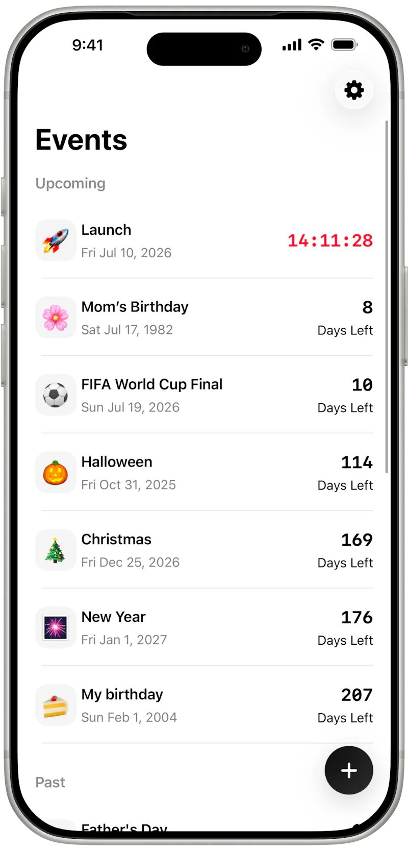Day Grid - Countdown Widget screenshot 2