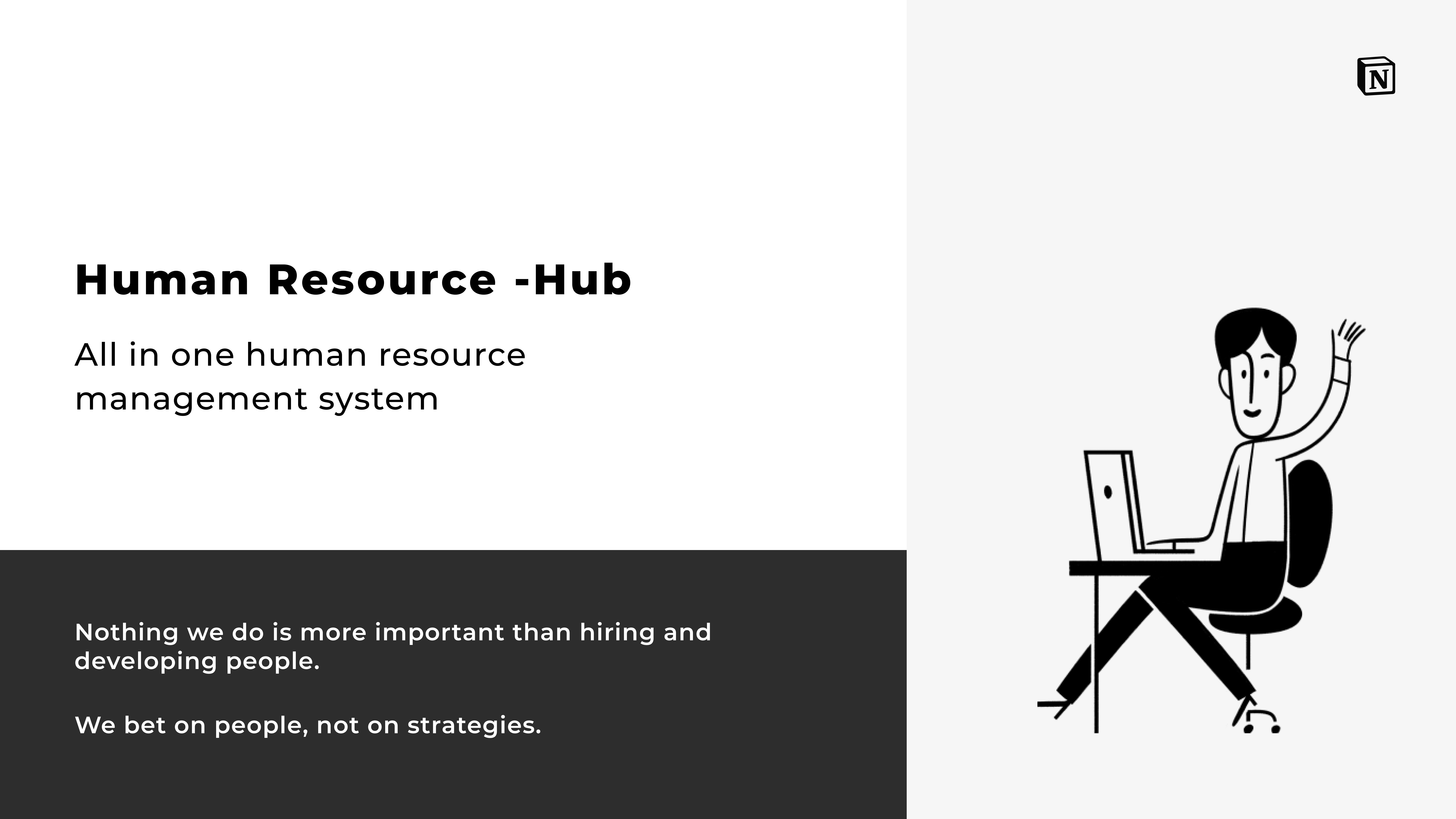 Human Resource - Notion template gallery image