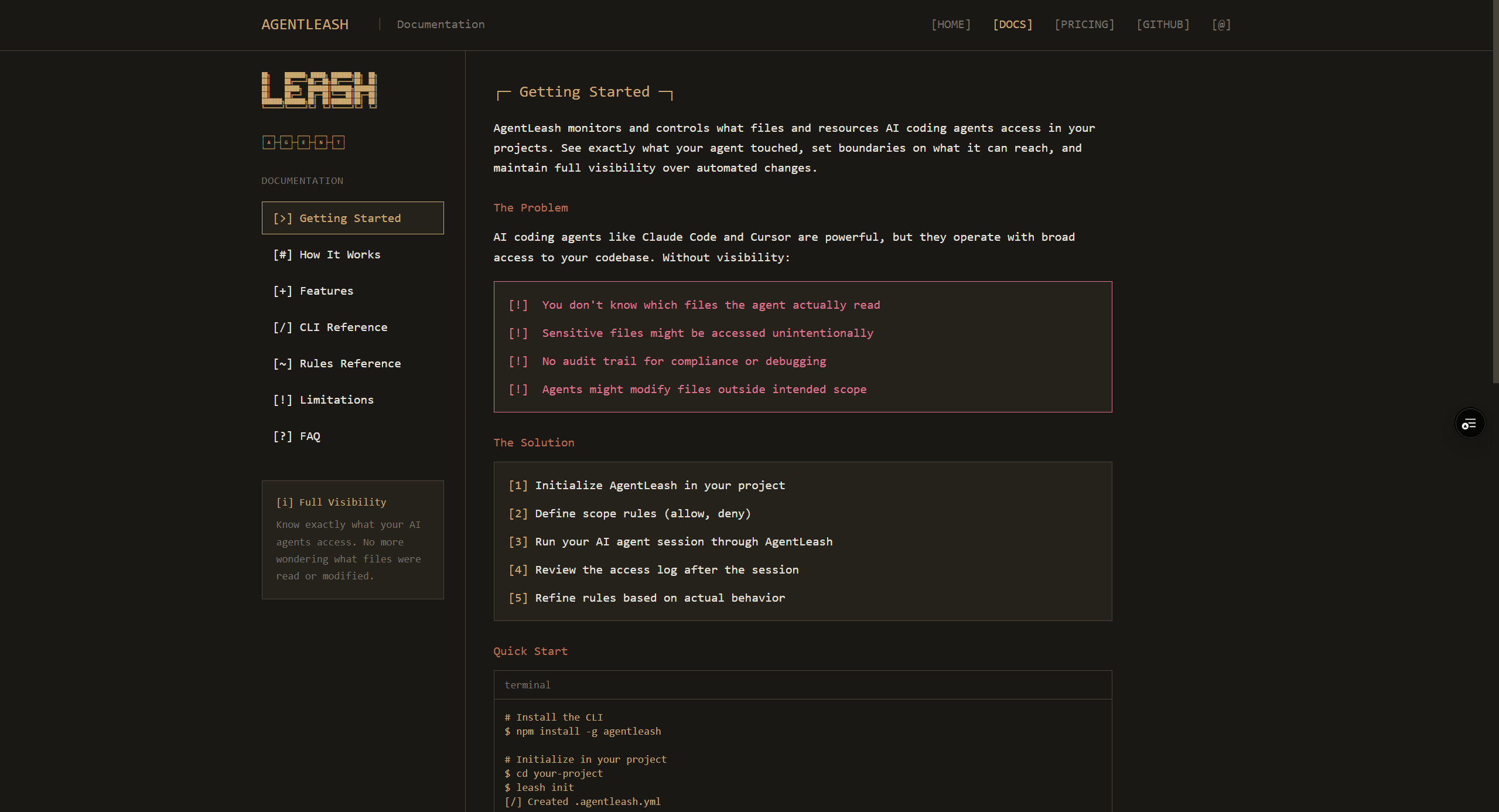 AgentLeash gallery image