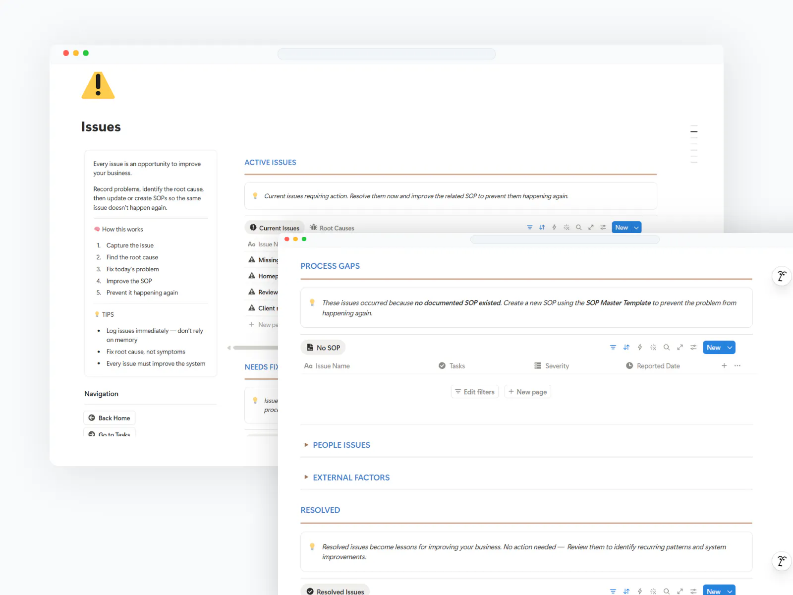 Business Execution OS screenshot 5