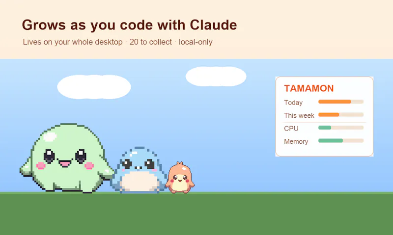 Tamamon screenshot 2