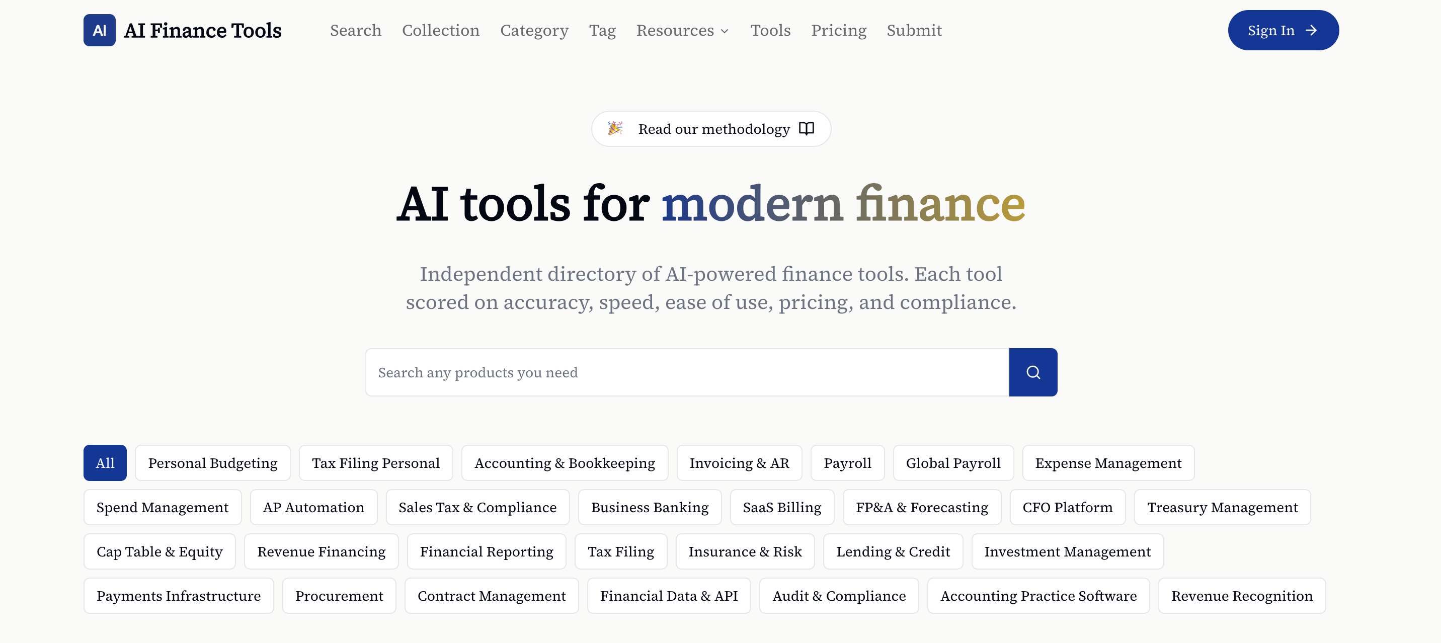 AI Finance Tools gallery image