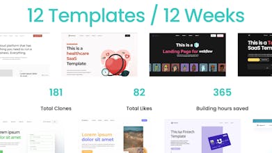 12 Templates / 12 Weeks gallery image