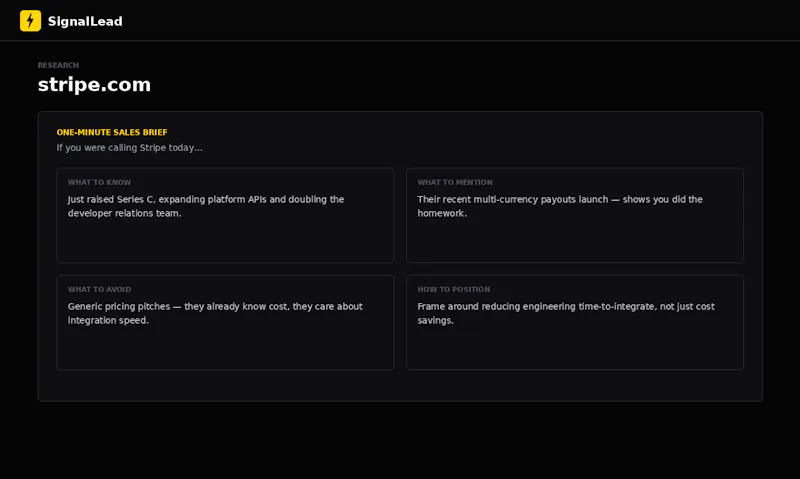 SignalLead AI screenshot 3