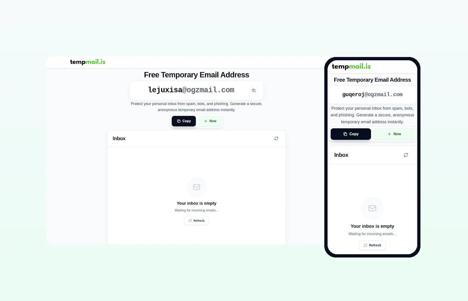 Temp Mail screenshot 2