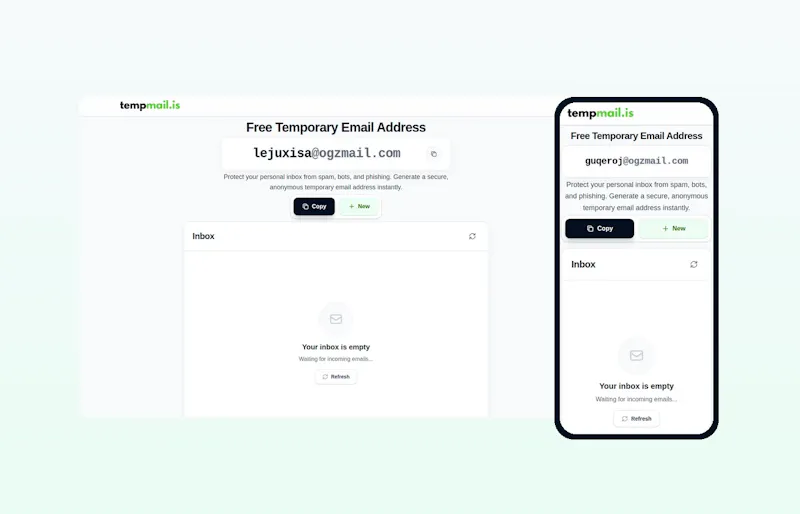 Temp Mail screenshot 2