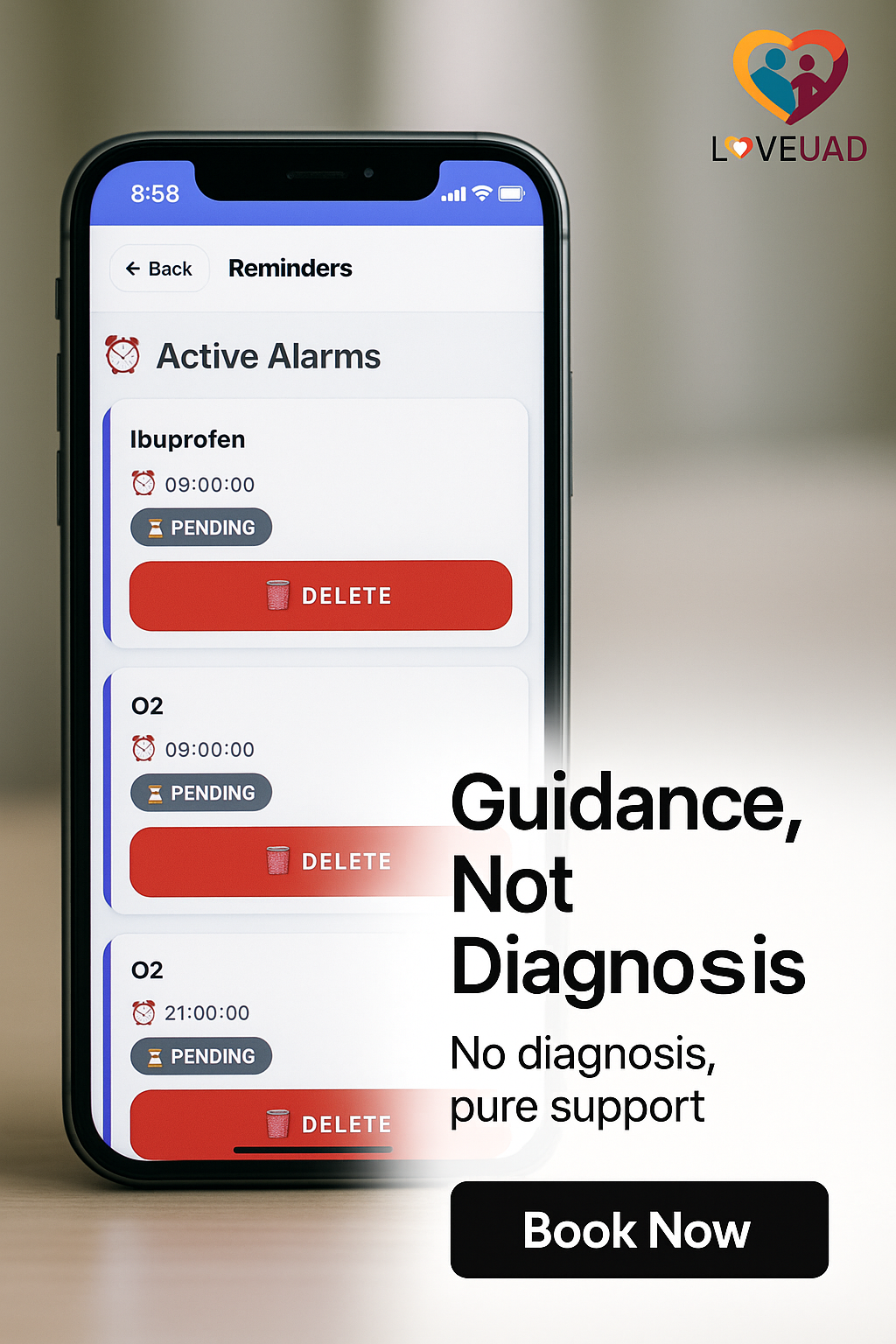 loveUAD: Love You Always Dad - Screenshot 5 showing product features and functionality
