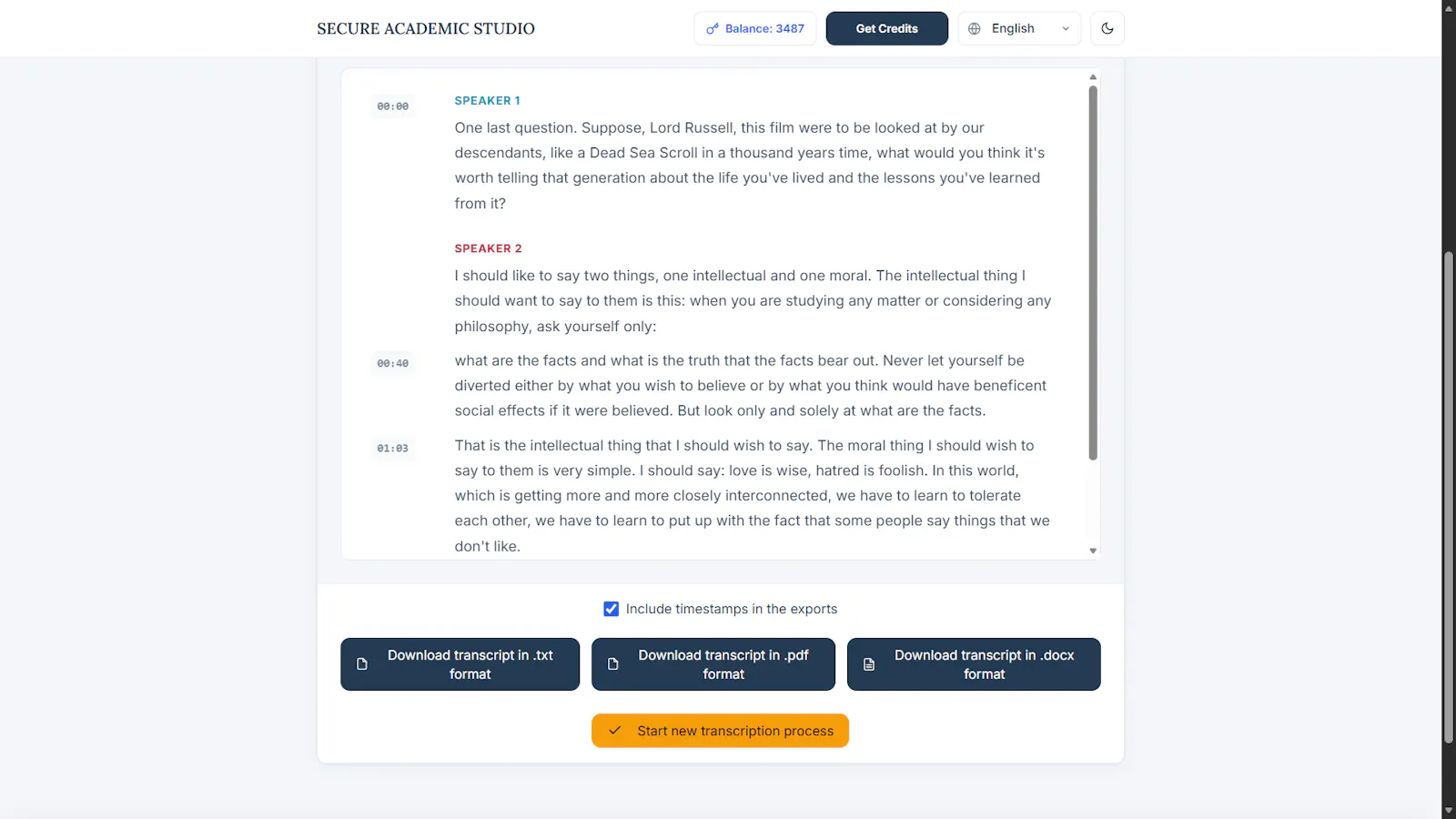 Secure Interview & Speech Transcriber screenshot 7