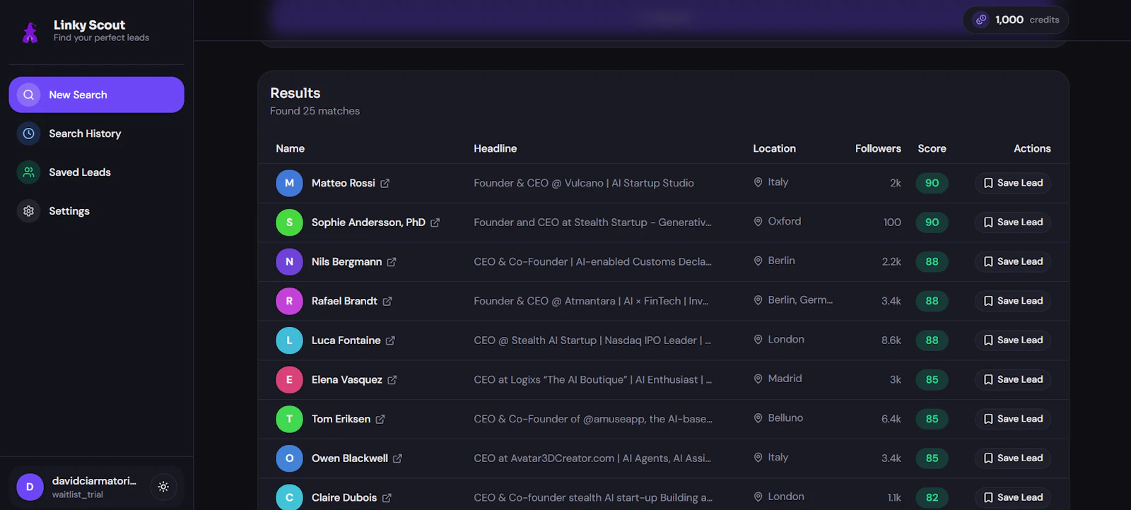Linky screenshot 3