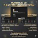 Momentum OS Task Manager & Daily product