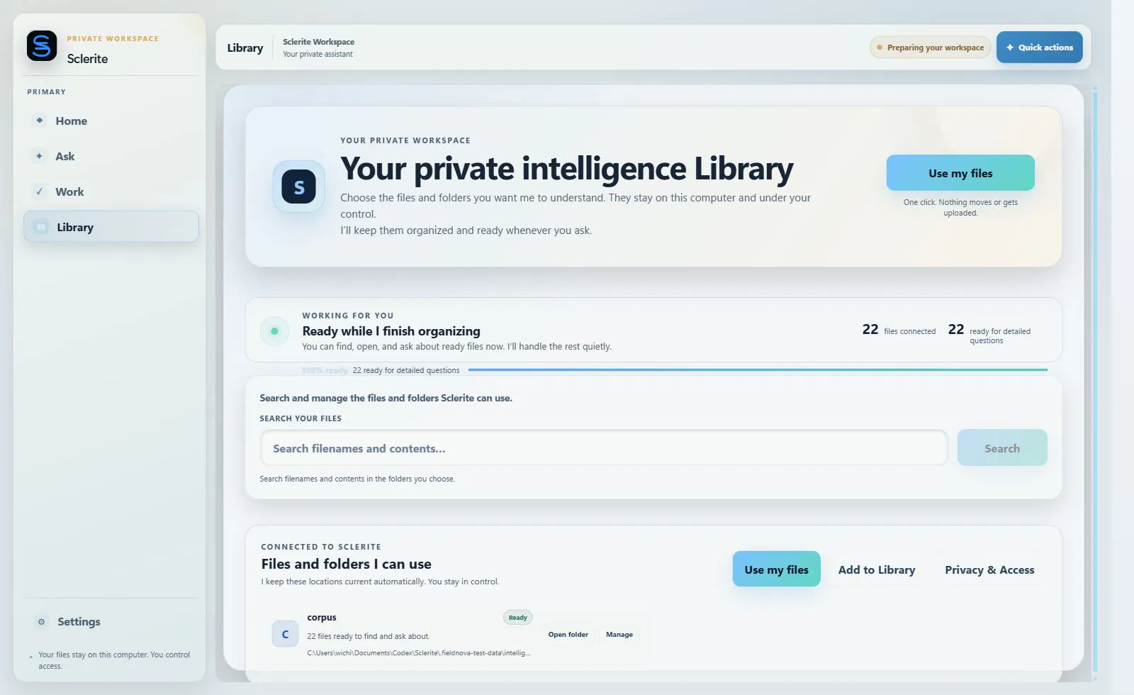 Sclerite screenshot