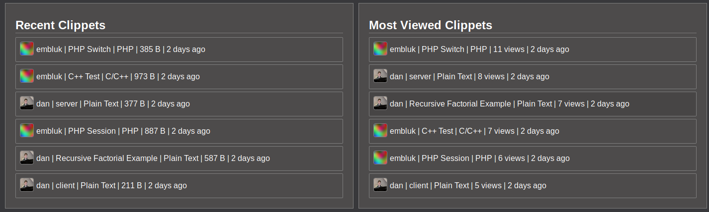 Code Clippet gallery image