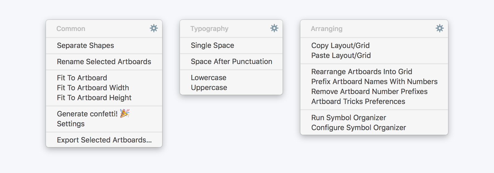 Handy Menu for Sketch gallery image