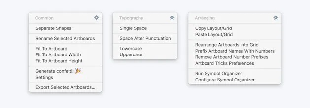 Handy Menu for Sketch gallery image