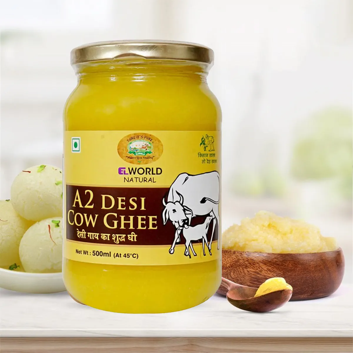 A2 desi cow ghee 项目横幅