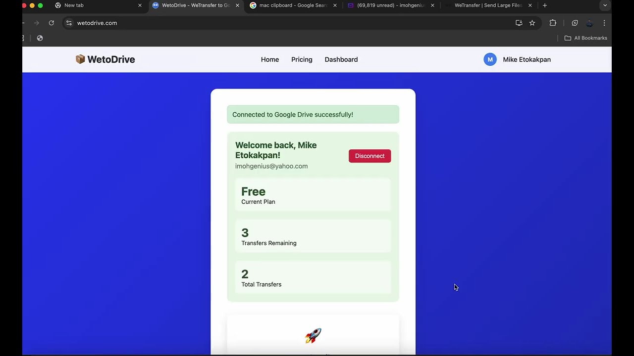 WetoDrive gallery image