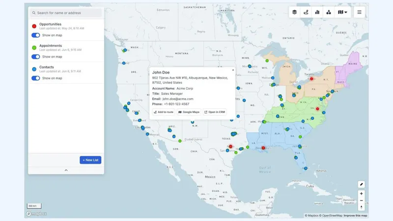GeoMaps screenshot 1 (video preview)