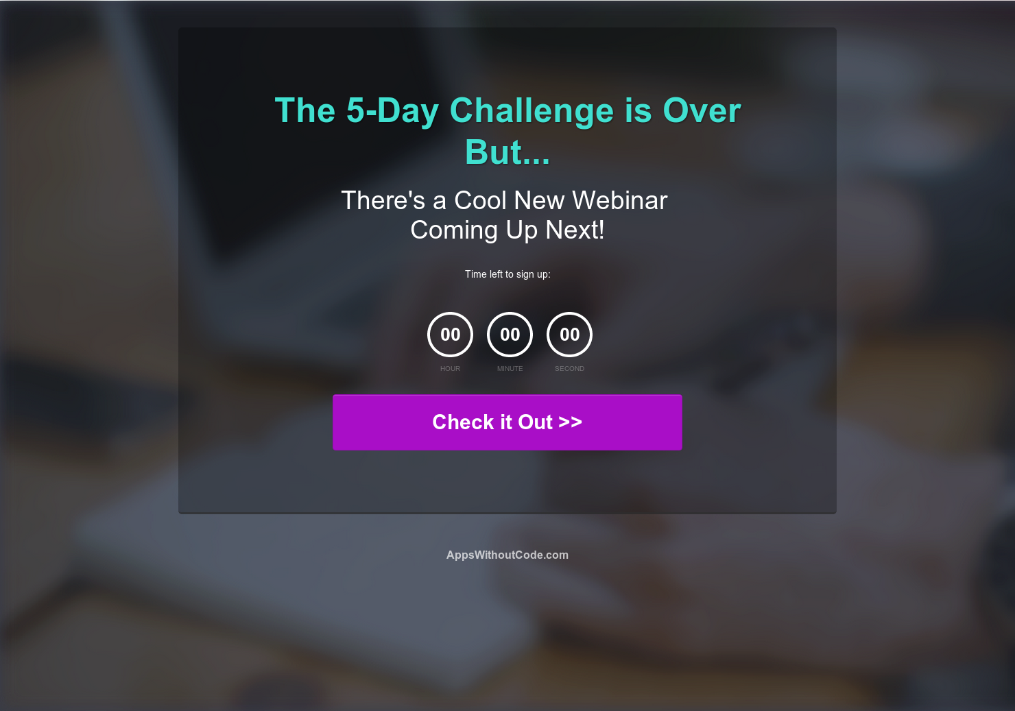 Apps Without Code- 5 Day Challenge gallery image