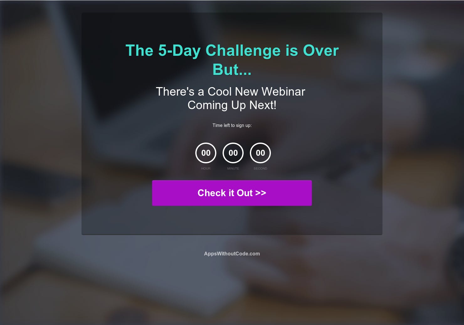 Apps Without Code- 5 Day Challenge media 2
