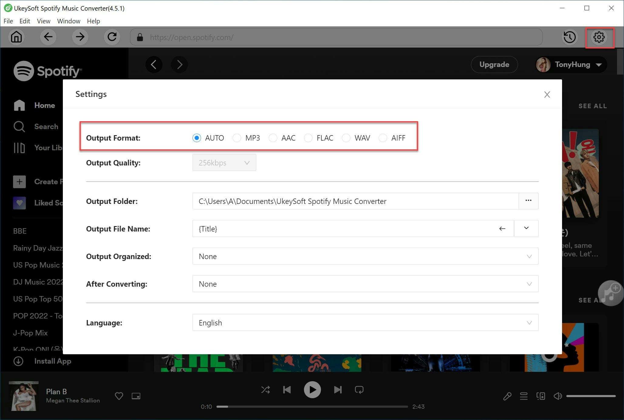 Ukeysoft Spotify Music Converter - Ваш лучший инструмент для конвертации музыки Spotify в mp3 медиа 2