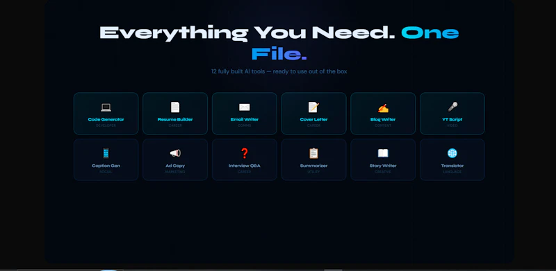  CraftAI Premium AI SaaS Template screenshot 2
