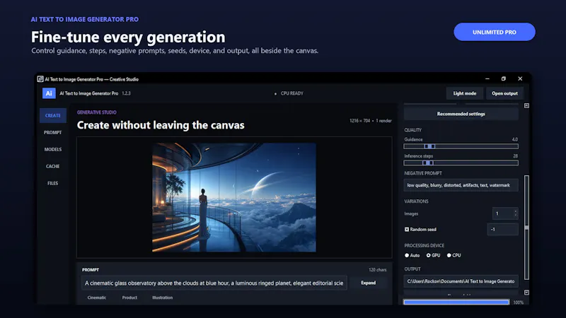AI Text To Image Generator Pro screenshot 2