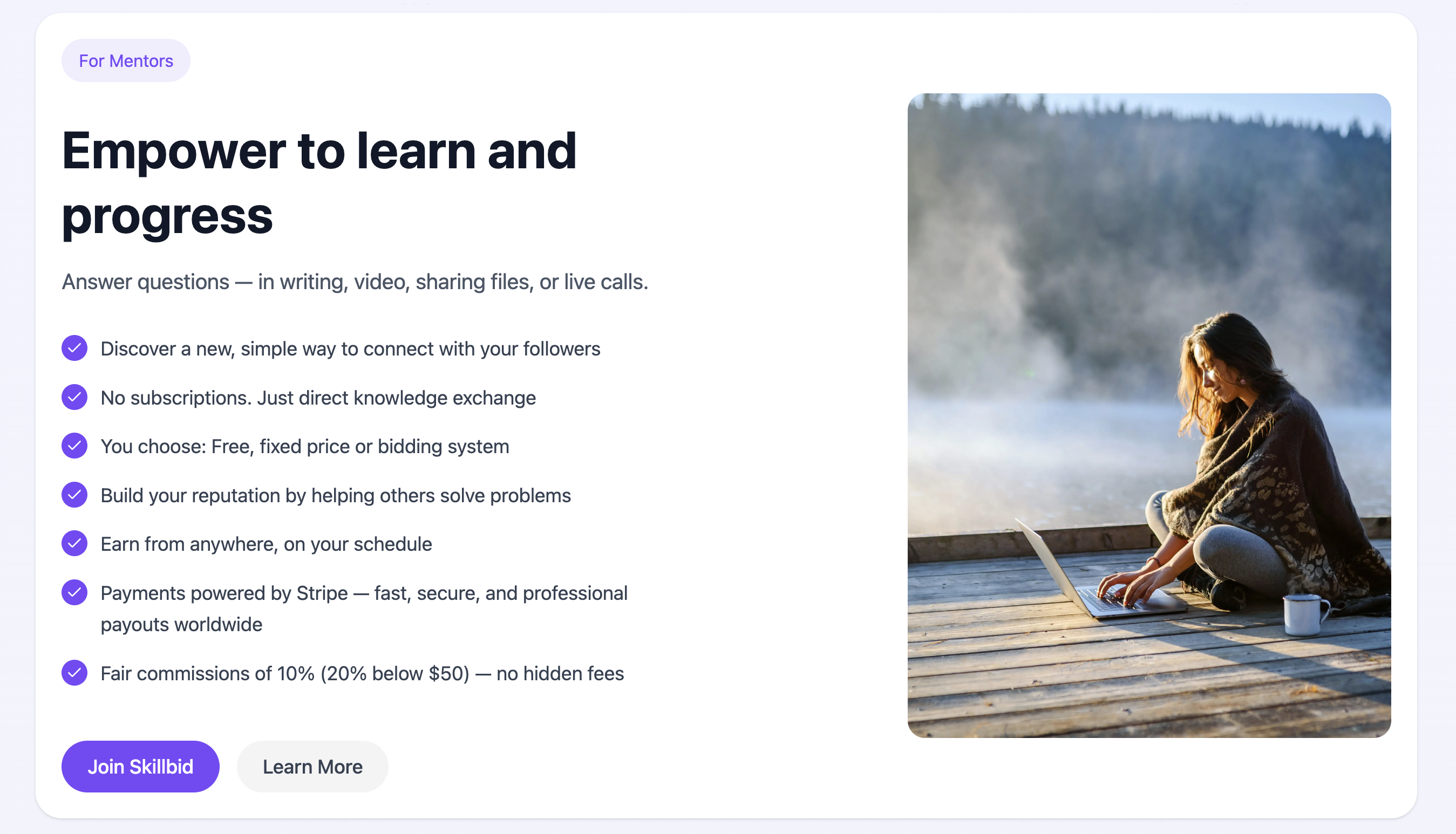 Skillbid.io gallery image