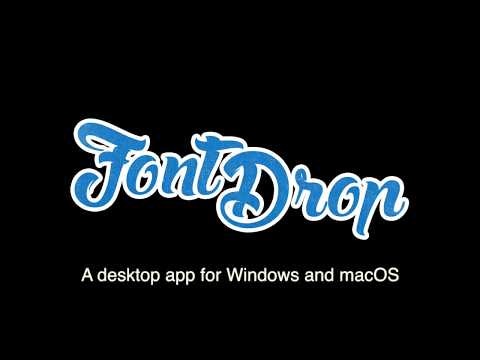 FontDrop gallery image