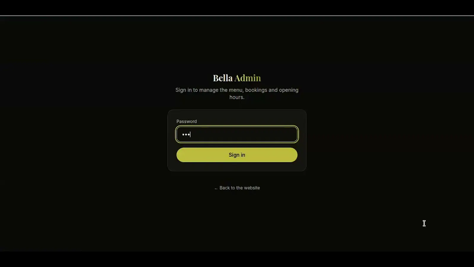 Bella Italia screenshot 1 (video preview)