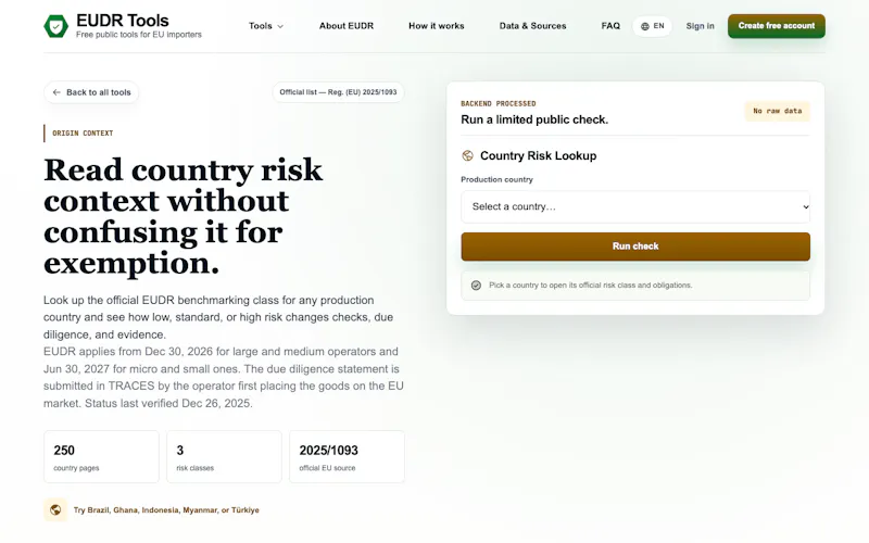 EUDR Tools screenshot 4