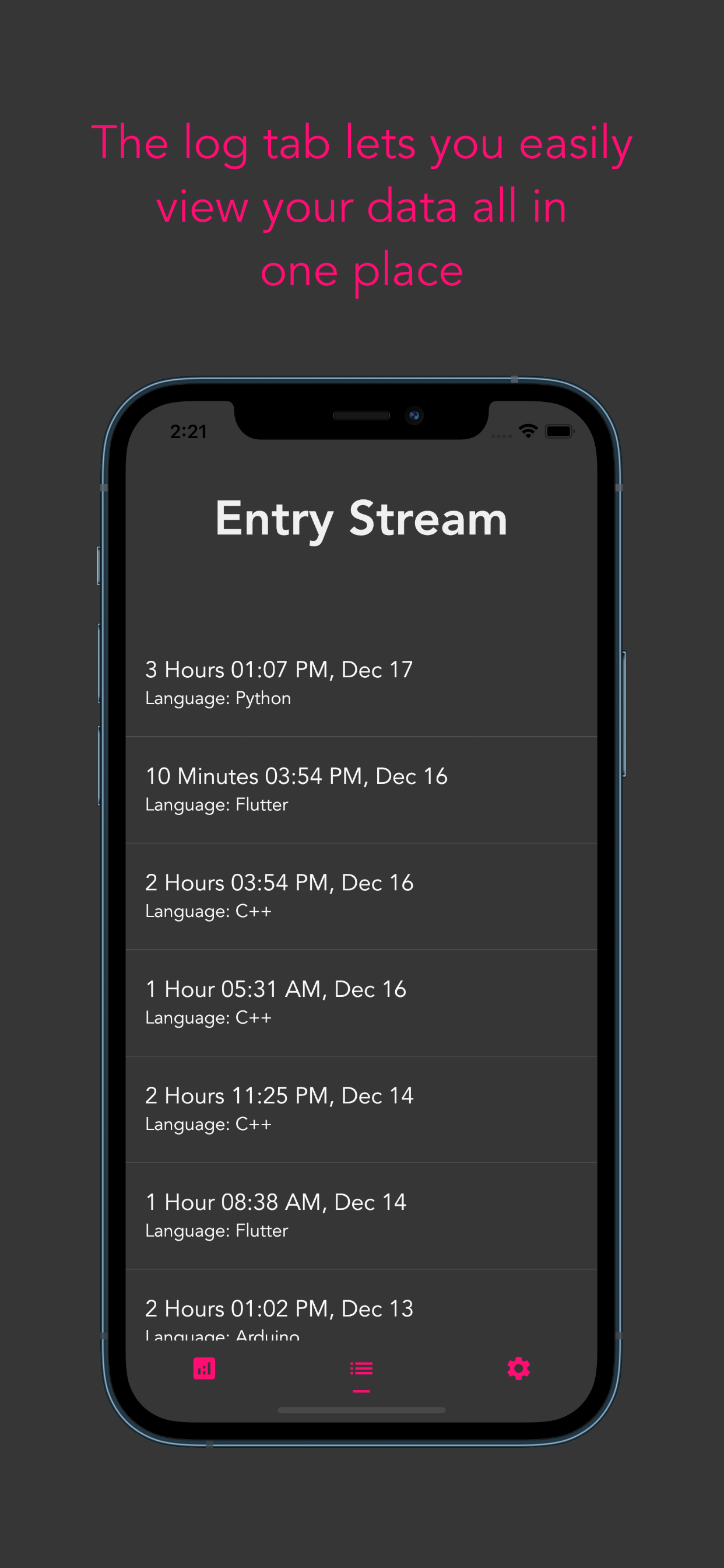 Coding Log gallery image