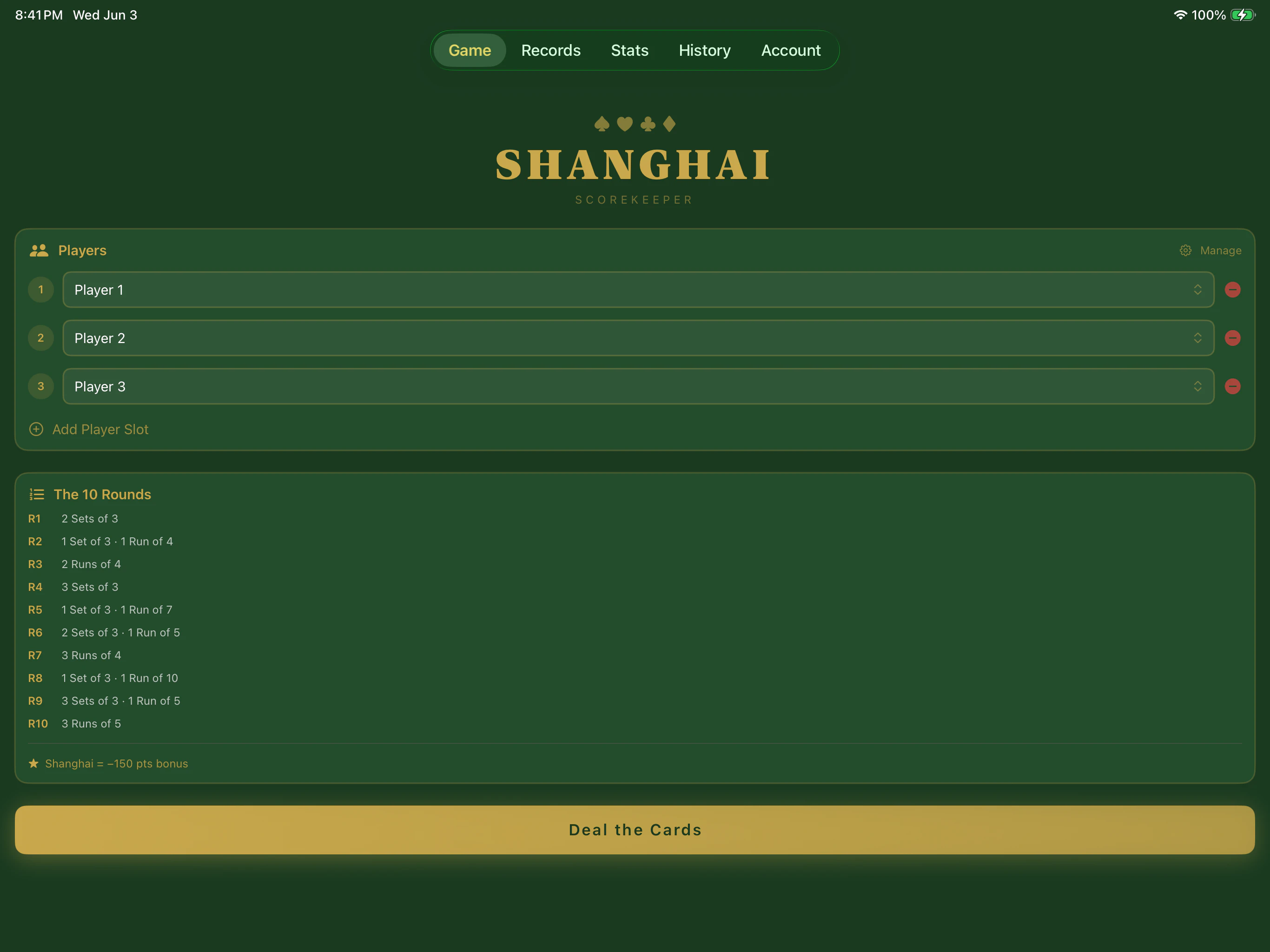 Shanghai Scorekeeper 截图 1