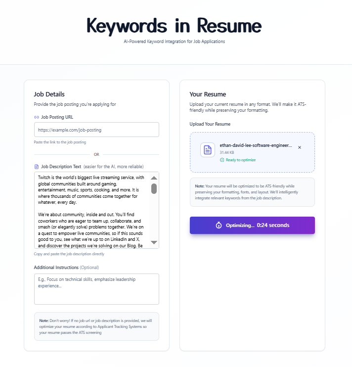 Keywords in Resume gallery image