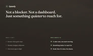 Quietly gallery image