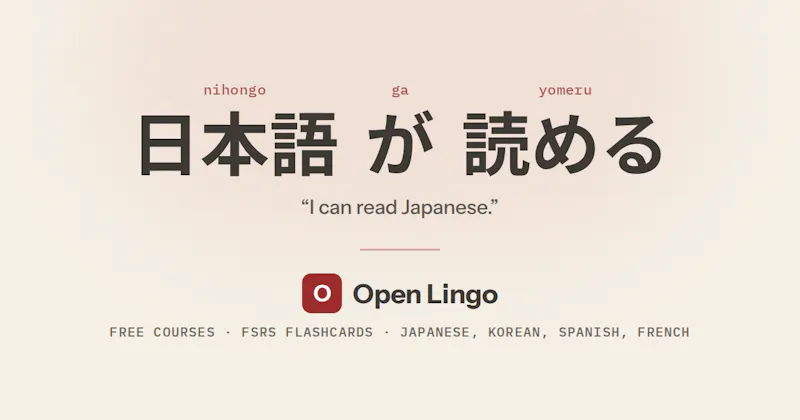 Open Lingo screenshot 1