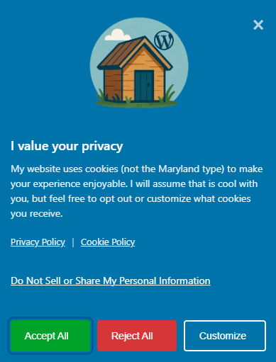 MBR Cookie Consent gallery image