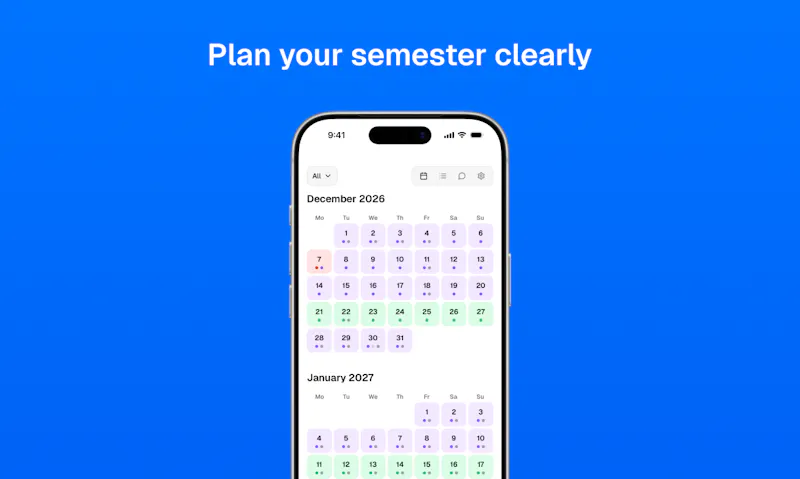 Bila UiTM Cuti — Academic Calendar screenshot 2
